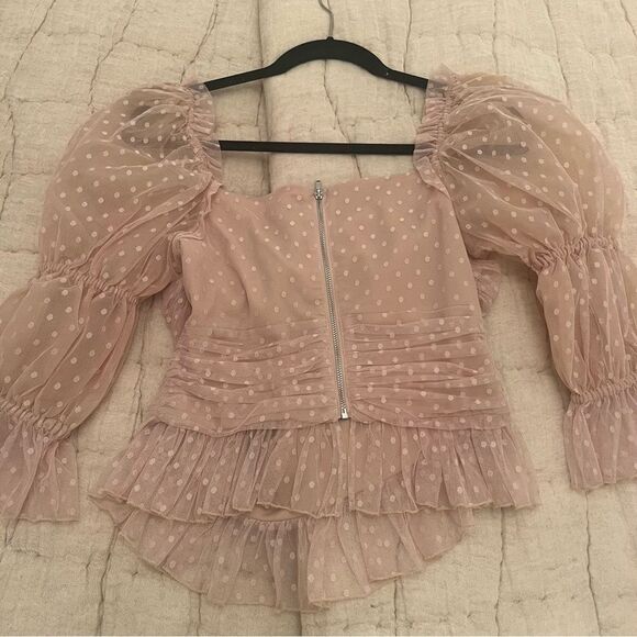 Revolve LPA Dolores Top in Nude - Picture 5 of 5